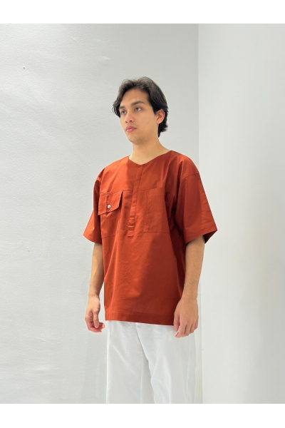 Kurta Short Sleeve Duhar, Burn Brown